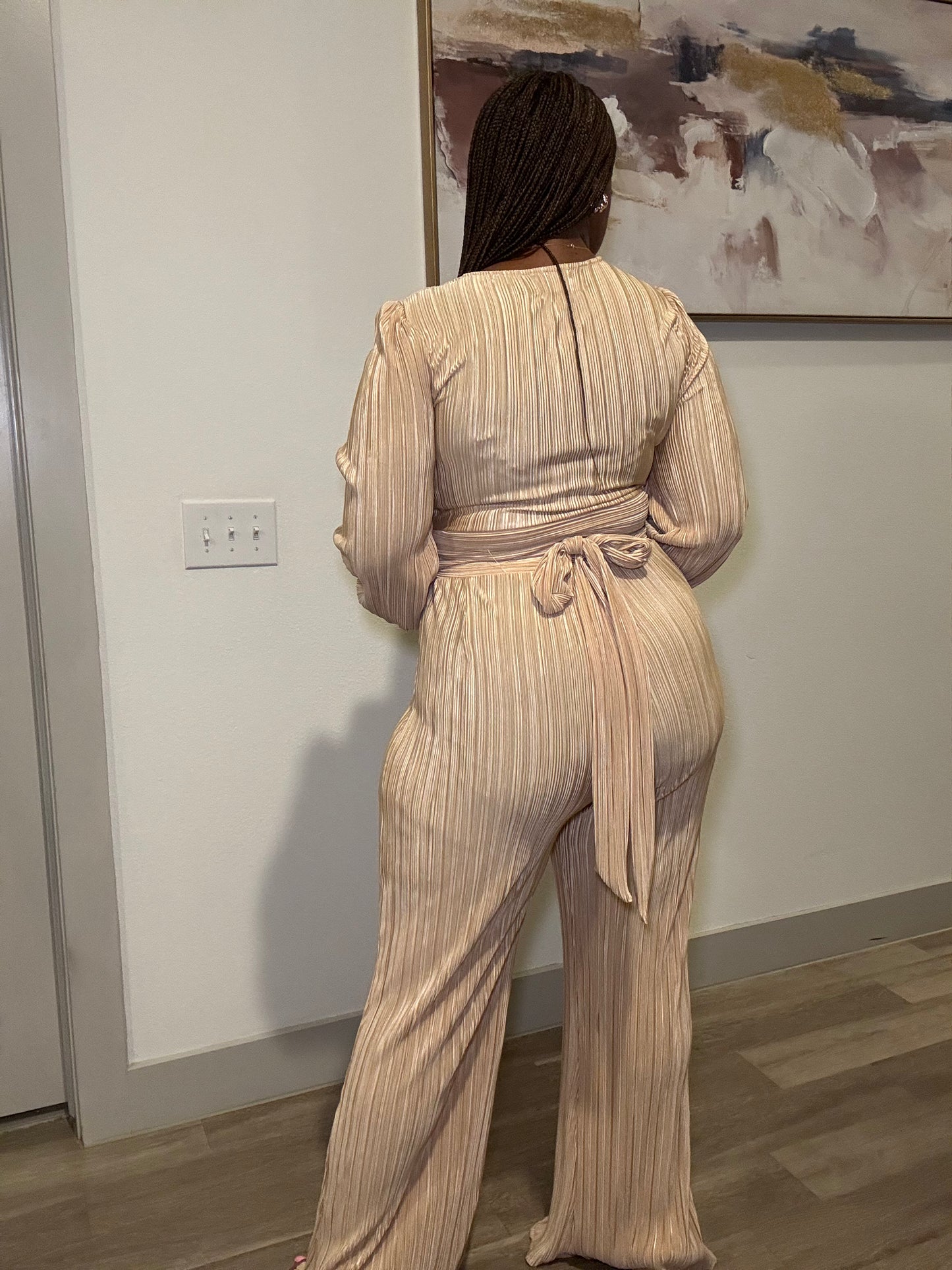 Make Me Better | Plisse Pant Set