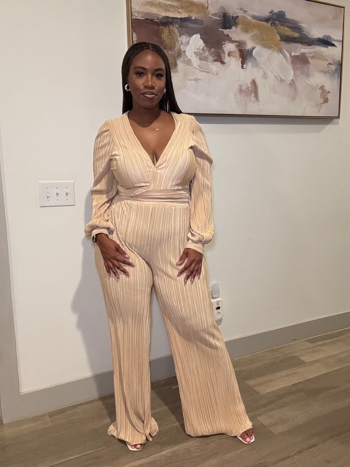 Make Me Better | Plisse Pant Set