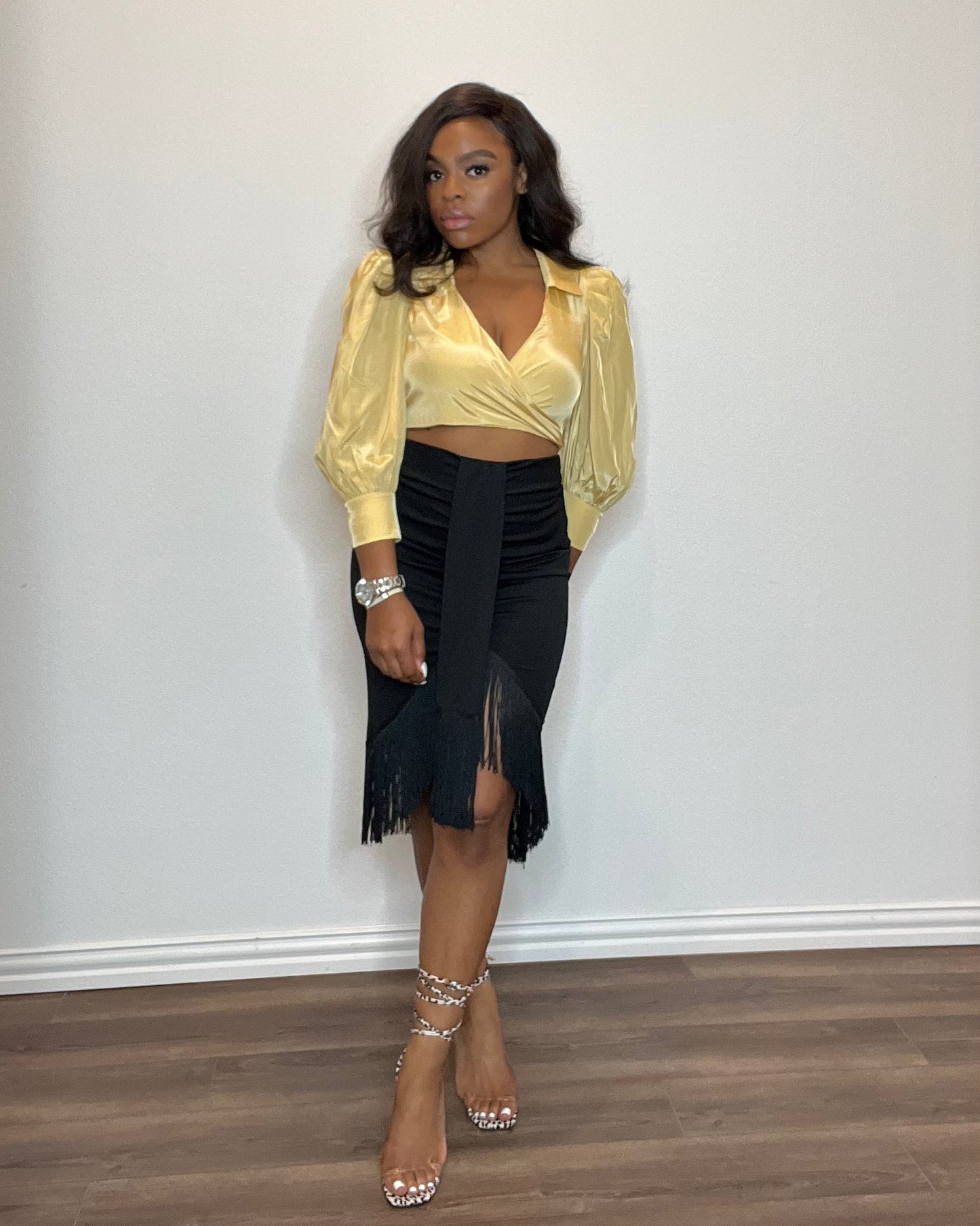 25 Reasons | Multi-Way Puff Sleeve Blouse