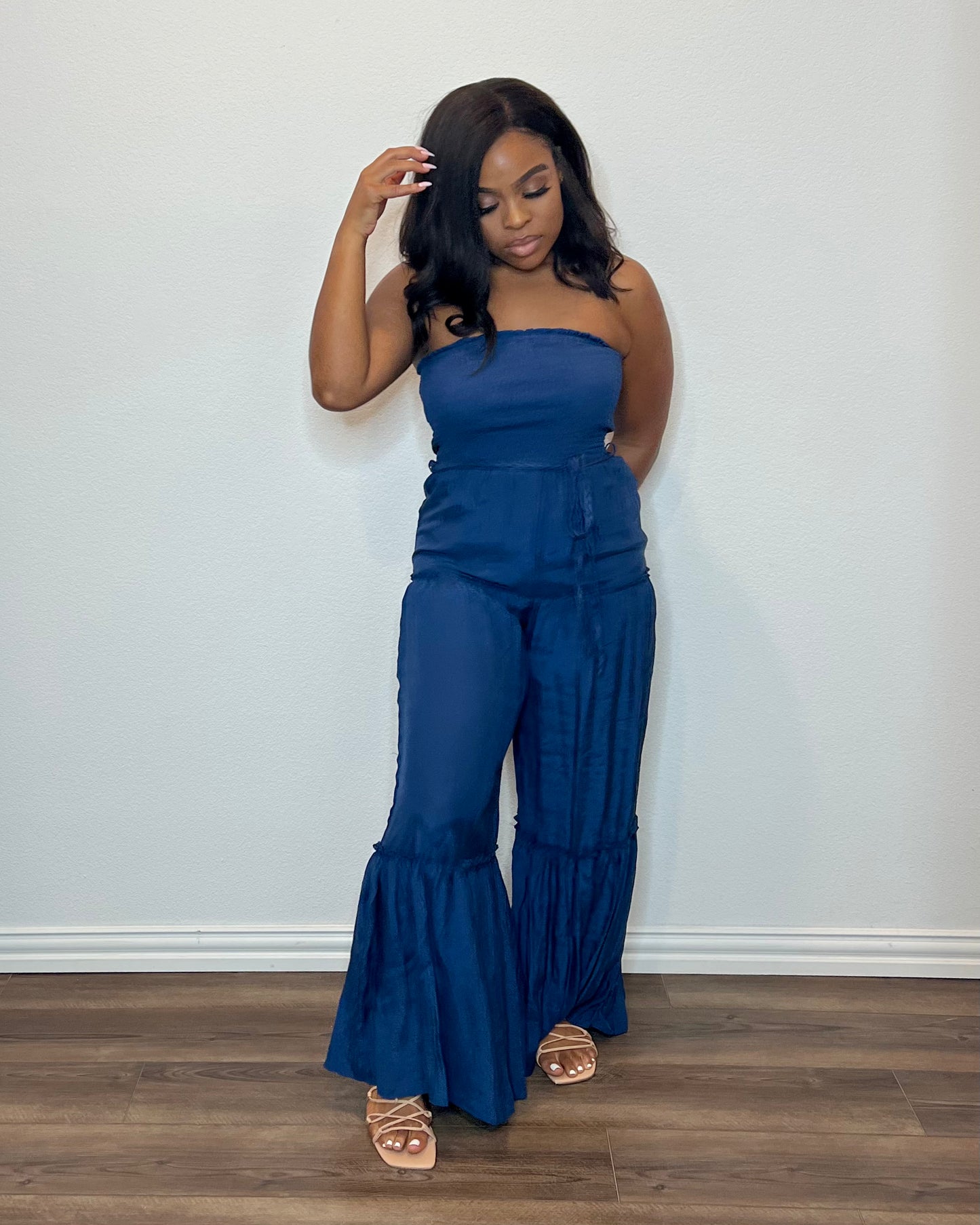 Here For You | Babydoll Jumpsuit