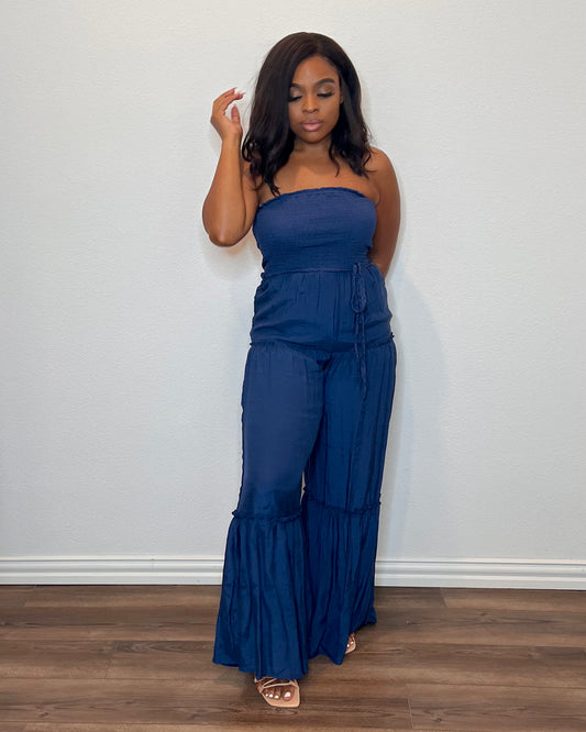 Here For You | Babydoll Jumpsuit