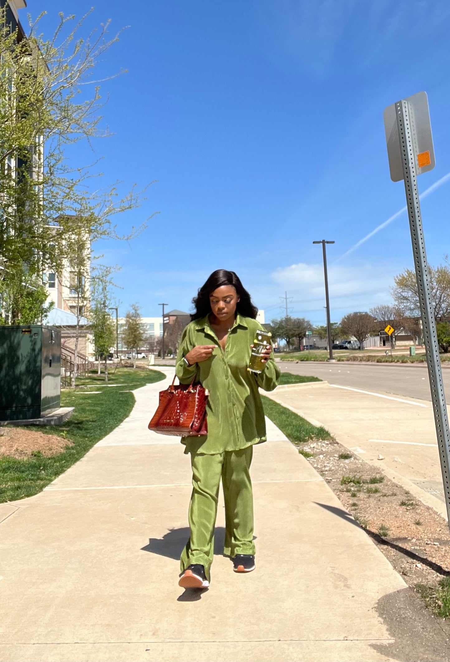 My Life | Plisse Pant Set