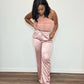 Let's Chill | Satin Drawstring Pants