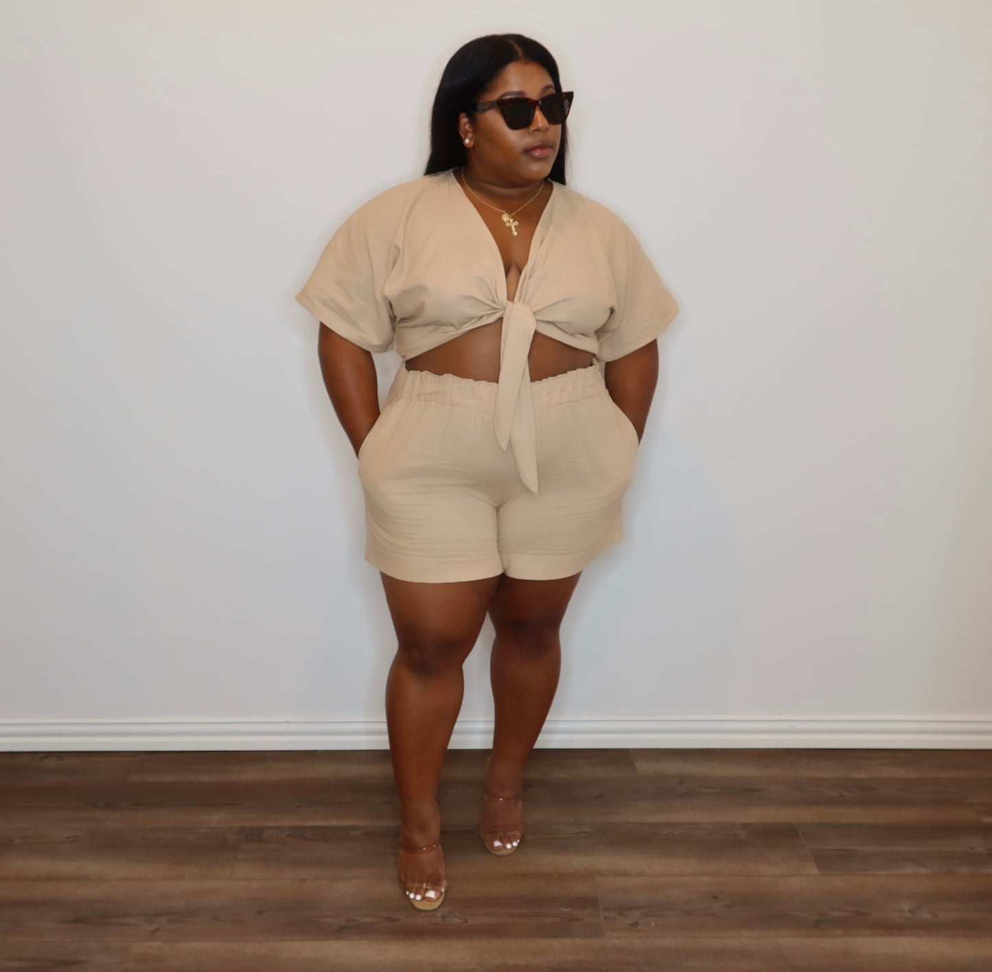 Good Luck Charm	| Tie Top Short Set