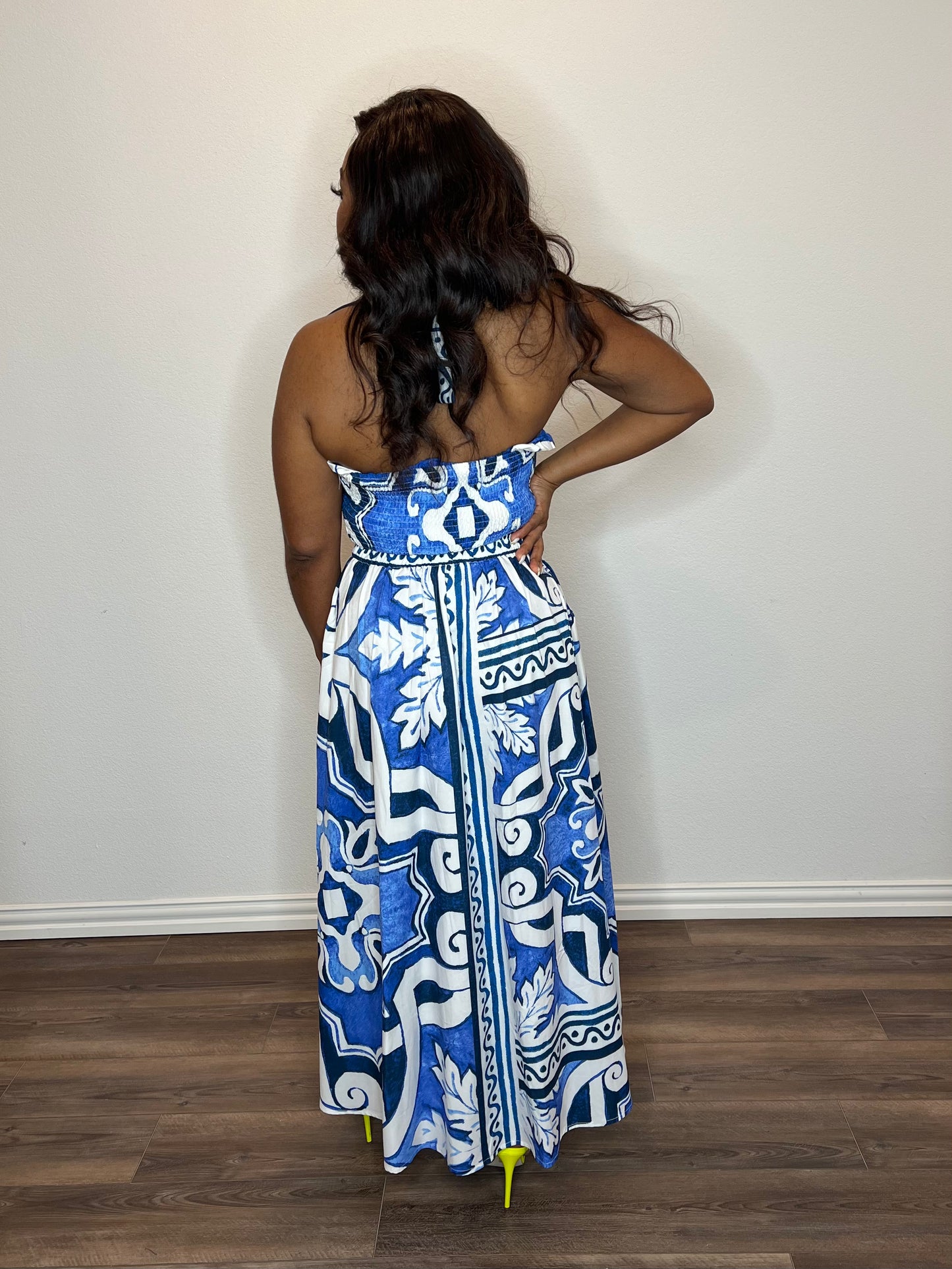 When I See U | Halter Top Skirt Set