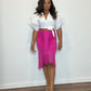 Sweet Love | Ruffle Tie Front Top